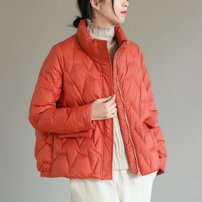 Chaqueta Acolchada Minimalista con Cierre - Perfecta para Cualquier Ocasión - Image 2
