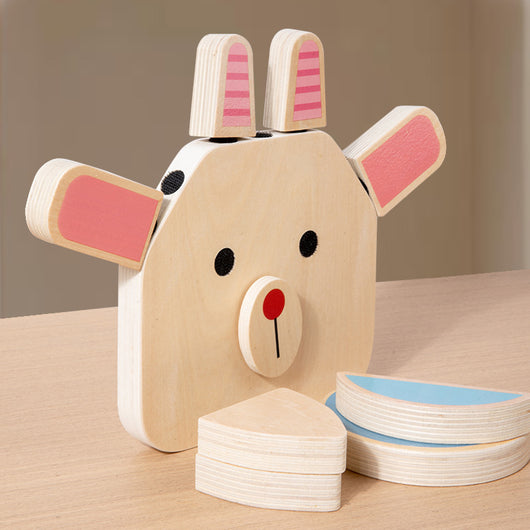Cubo de Cambio de Caras - Bloques de Construcción Puzzle para Niños - Image 3