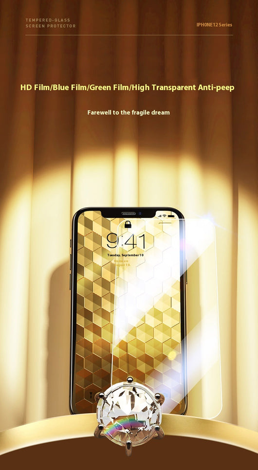 Protector de Pantalla Vidrio Templado Anti-Espías para iPhone 14 Pro - Filtro Luz Azul - Image 12