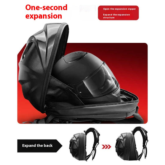 Bolsa para Casco de Moto con LED Luminoso e Impermeable - Image 9