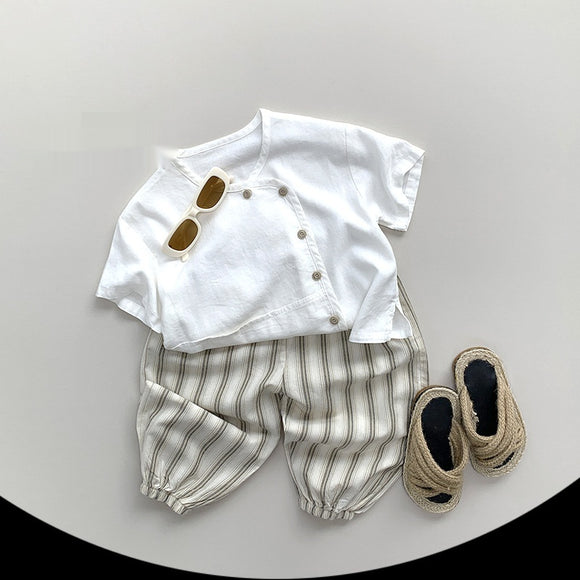 Pantalones Antiinsectos Infantiles Estilo Coreano - Ligeros y Frescos para Verano