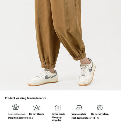Pantalones Maternales Holgados Talla Grande para Exterior - Image 24