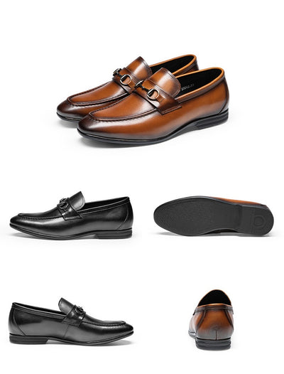 Zapatos de Cuero Artesanales para Hombre - Elegancia Formal de Negocios - Image 14