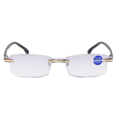 Gafas de Lectura con Borde Tallado en Diamante - Image 23