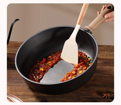 Sartén Antiadherente Titanio Wok Ligero Inducción - Cocina Profesional en Casa - Image 10