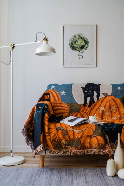 Manta de Sofá con Borlas Estilo Halloween - Image 11