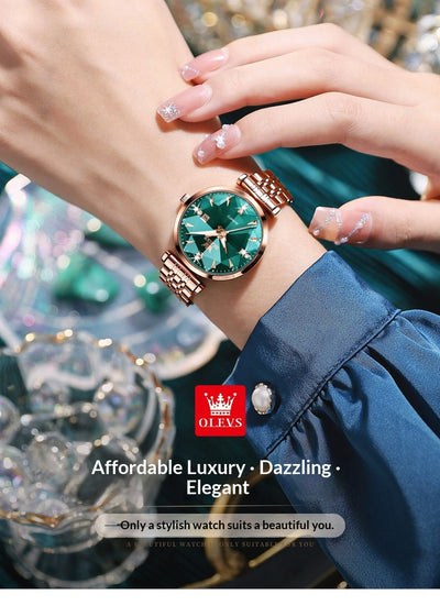 Reloj de Cuarzo para Mujer Diseño Geométrico Rombo - Image 23