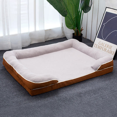 Cama Ortopédica para Mascotas de Cuatro Estaciones con Funda Removible y Lavable - Image 9