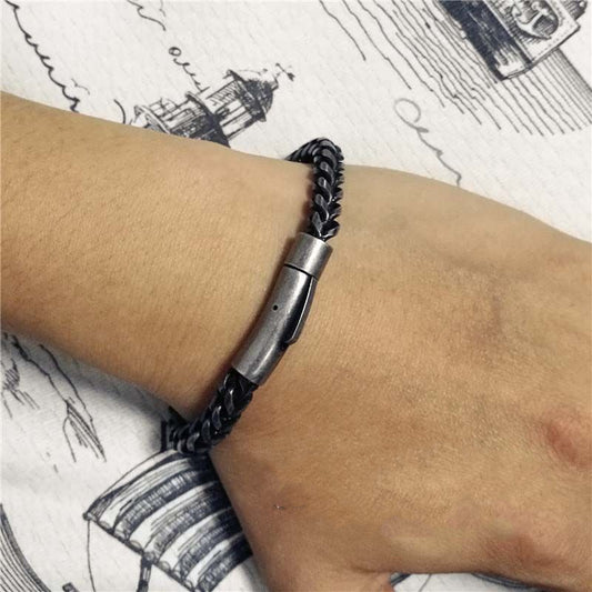 Pulsera Hip Hop Retro Versátil para Hombre