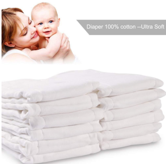 Pañales Reutilizables Absorbentes con Protección Lateral