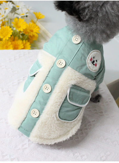 Chaqueta Acolchada Térmica para Perros con Bolsillos Dobles - Image 7