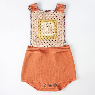 Mono de Gateo Tejido en Algodón con Diseño Siamés para Bebé - Image 14