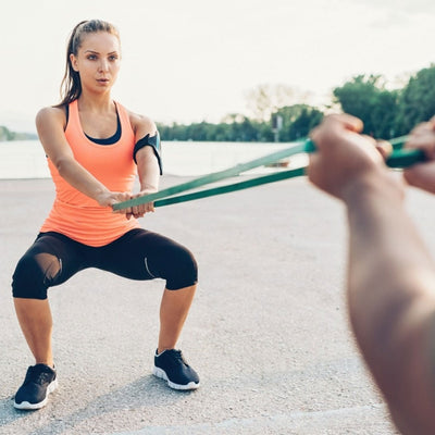 Bandas Elásticas de Tela para Ejercicio - Set Completo de Resistencia para Entrenamiento - Image 19