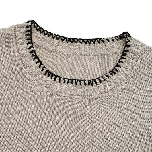 Chaleco Tejido sin Mangas con Cuello Redondo y Detalles de Costura - Image 13