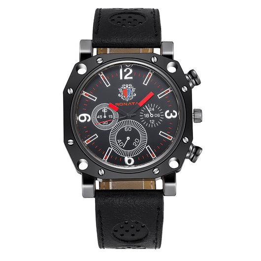 Reloj Casual para Hombre con Correa Ancha de Cuarzo - Image 12