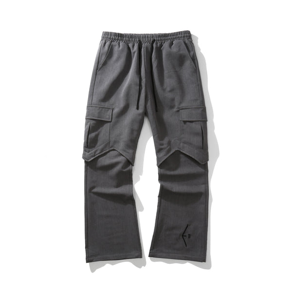 Pantalones Casuales Holgados con Bordados Urbanos para Hombre - Image 3