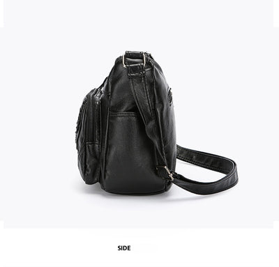 Bolsa Mensajera de Cuero Suave con Textura Avanzada - Image 12
