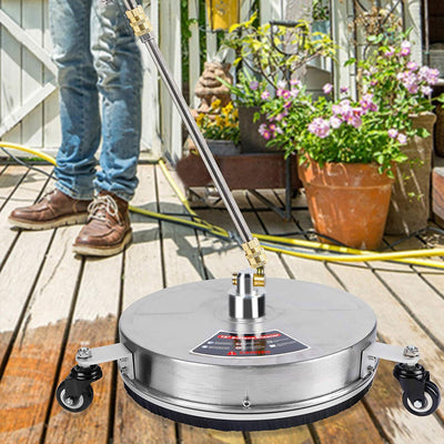 Limpiador de Piso con Pértiga Extensible de Acero Inoxidable y Alta Presión - Image 2