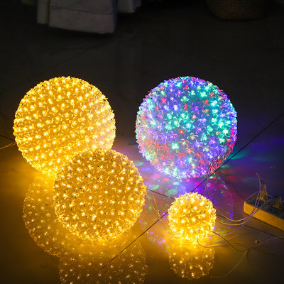 Lámpara Festón Ornamental LED de Gran Esfera para Exterior - Image 3