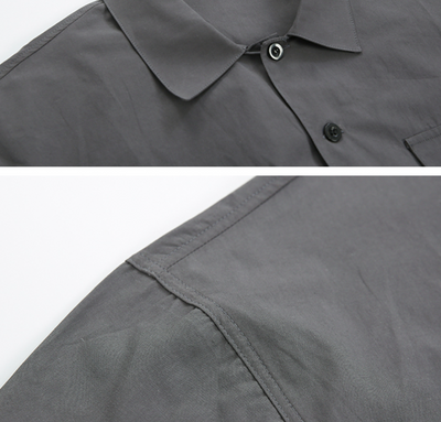Camisa Suelta de Moda Coreana Estilo Casual - Image 9