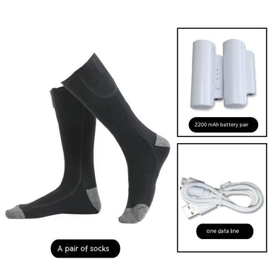 Calcetines Térmicos Eléctricos USB para Hombre y Mujer - Image 3