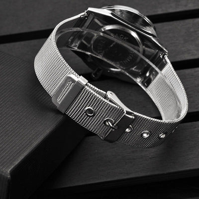Reloj de Hombre Elegante Minimalista con Malla Metálica Ultra Delgado - Image 7