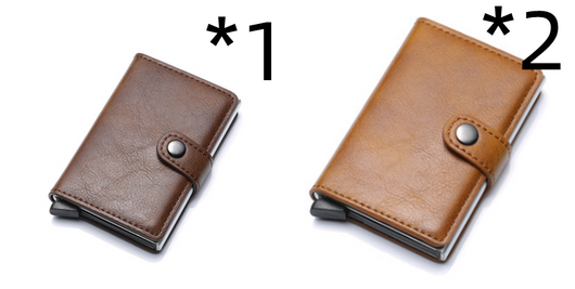 Billetera Vintage para Hombre con Protección RFID, Cuero y Aluminio - Image 21