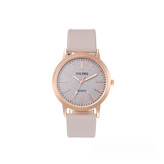 Reloj de Mujer Estilo Coreano con Correa de Aleación y PU - Image 5