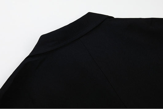 Abrigo Ejecutivo Británico Versión Coreana para Hombre - Image 11