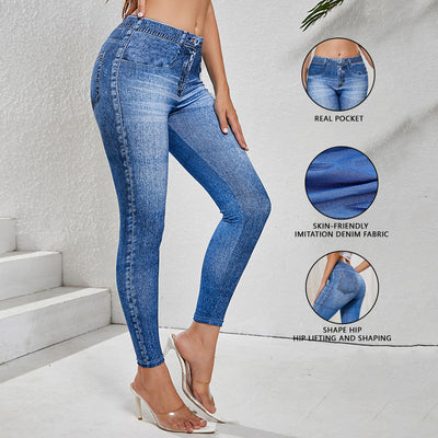 Leggings Deportivos Elásticos para Yoga, Running y Uso Casual