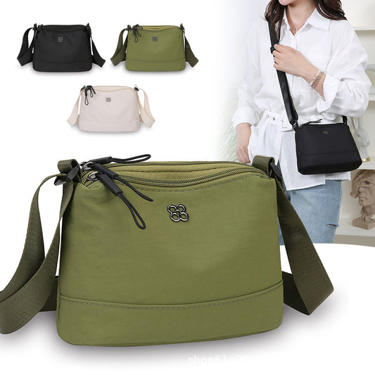 Bolso Bandolera Minimalista de Verano para Mujer - Diseño Elegante en Colores Sólidos