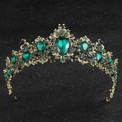 Corona Nupcial de Cristales Barrocos con Brillantes - Image 8