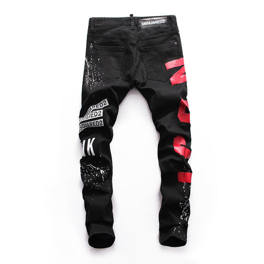Pantalón Denim Elástico con Estilo Urbano Americano - Image 14