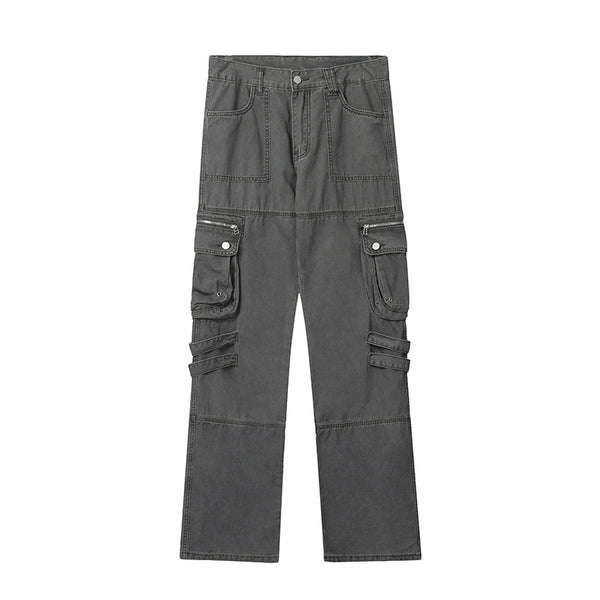 Pantalones Casuales Multicolor de Cintura Media para Hombre - Image 4