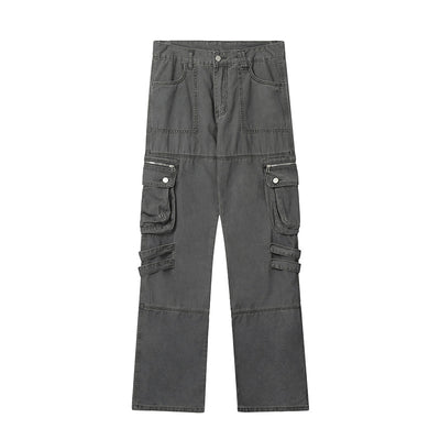 Pantalones Casuales Multicolor de Cintura Media para Hombre - Image 4