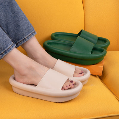 Sandalias y Pantuflas Plataforma con Elevación de Colores Pastel Unisex - Image 14