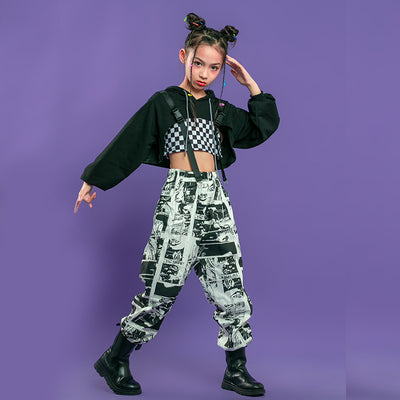 Traje Hip-hop Infantil para Presentaciones y Baile - Image 12