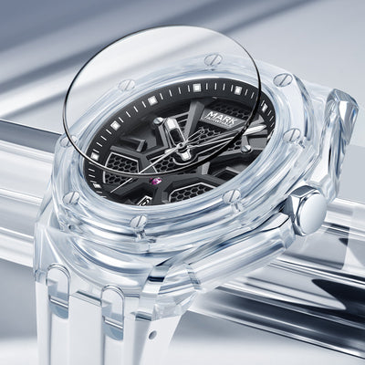 Reloj de Cuarzo Luminoso Transparente Resistente al Agua - Image 13