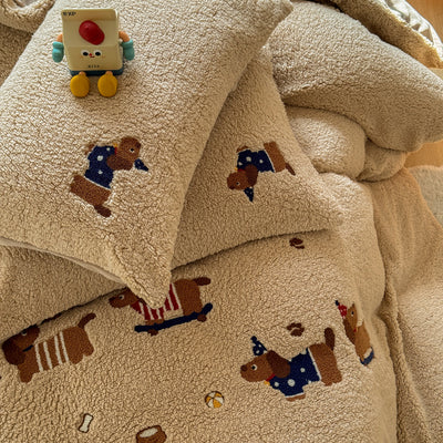 Conjunto Térmico Infantil de Cachemira Extra Grueso con Diseños Divertidos - Image 4