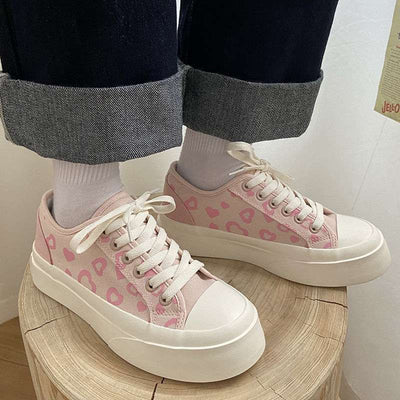 Zapatillas de Lona Plataforma Baja para Mujer - Image 11