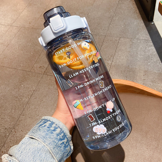 Botella Deportiva 2000ml con Popote - Resistente al Calor Extremo - Image 12