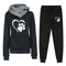 Conjunto de Buzo Casual para Mujer con Estampado de Corazones