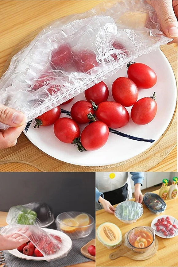 Pack 100 Tapas Reutilizables para Alimentos - Protección Fresca Multiusos