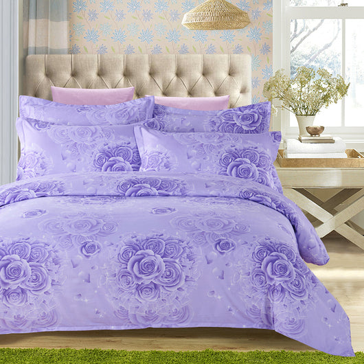 Juego de 4 Sábanas Estampadas Acolchadas Premium - Image 8