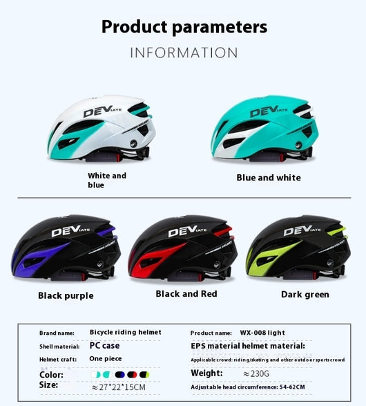 Casco Urbano Integrado Diseño Minimalista Unisex para Ciclismo - Image 12