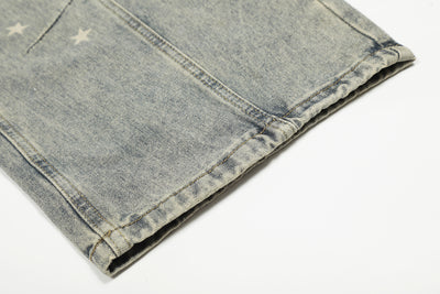 Pantalones Vaqueros de Algodón Desgastado con Estilo Vintage - Image 21
