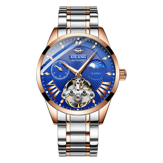 Reloj Automático Mecánico para Hombre con Esqueleto Visible y Resistencia al Agua - Image 9