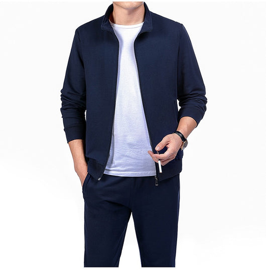 Conjunto Deportivo de 2 Piezas Talla Grande - Cardigan Casual Primavera Otoño - Image 18