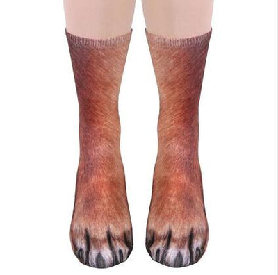 Calcetines Infantiles con Diseño 3D de Patas de Animales - Image 10