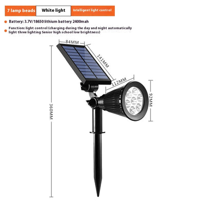 Lámpara Solar LED para Jardín - Iluminación Exterior Súper Brillante e Impermeable - Image 9